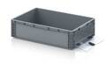 AUER Packaging Skladové otevřené přepravky V euroformátu s průhlednou deskou z akrylového skla EG SKS 64/17 HG Náhledová fotografie 2